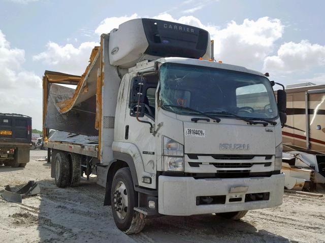 54DK6S169JSG01157 - 2018 ISUZU FTR WHITE photo 1