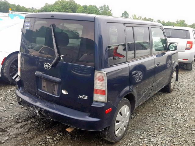 JTLKT334764121792 - 2006 TOYOTA SCION XB 黑色 照片 4