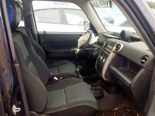JTLKT334764121792 - 2006 TOYOTA SCION XB 黑色 照片 5