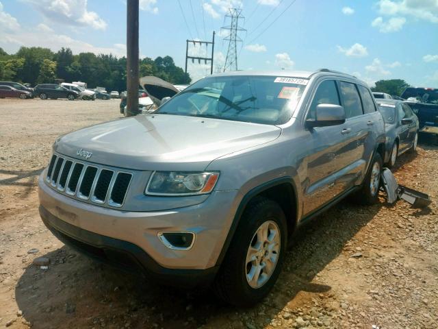 1C4RJEAG4EC182661 - 2014 JEEP GRAND CHER SILVER photo 2