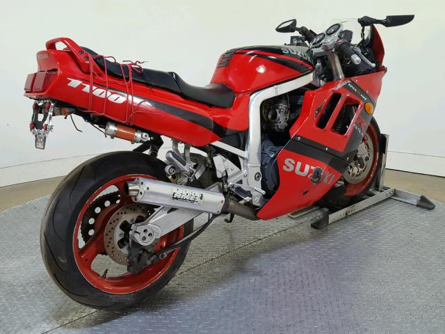 JS1GV73A3N2100547 - 1992 SUZUKI GSX-R1100 RED photo 8