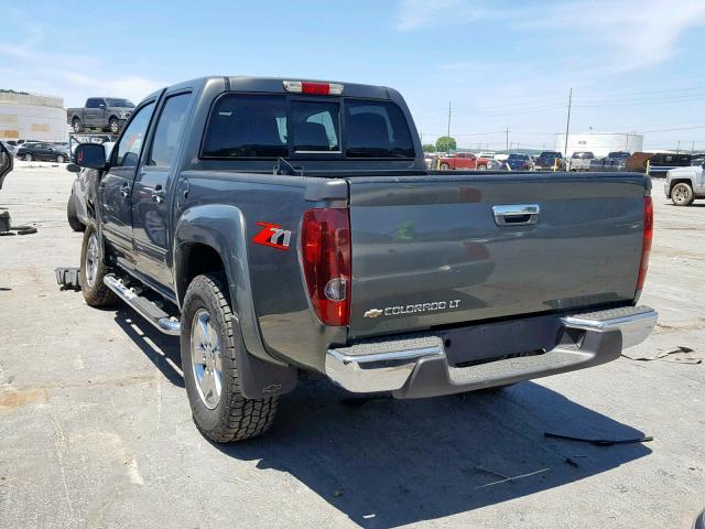 1GCJSDDE3A8103119 - 2010 CHEVROLET COLORADO L GRAY photo 3