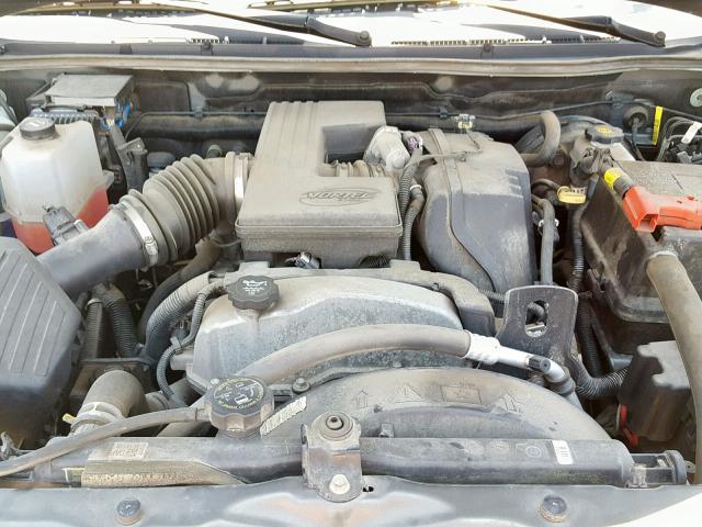 1GCJSDDE3A8103119 - 2010 CHEVROLET COLORADO L GRAY photo 7