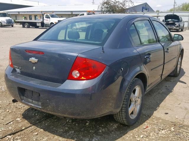 1G1AT58H697288168 - 2009 CHEVROLET COBALT LT CHARCOAL photo 4