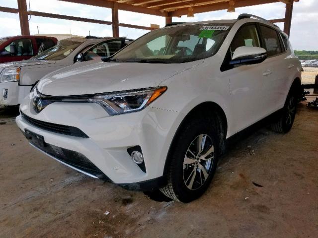 JTMWFREVXJJ749160 - 2018 TOYOTA RAV4 ADVEN WHITE photo 2