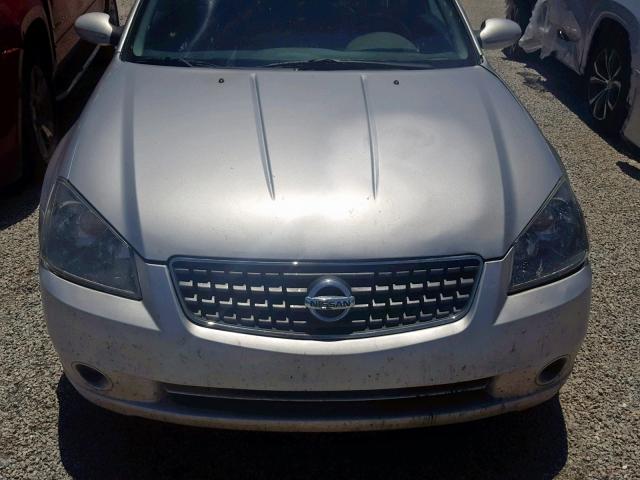 1N4BL11D75C221257 - 2005 NISSAN ALTIMA SE GRAY photo 7