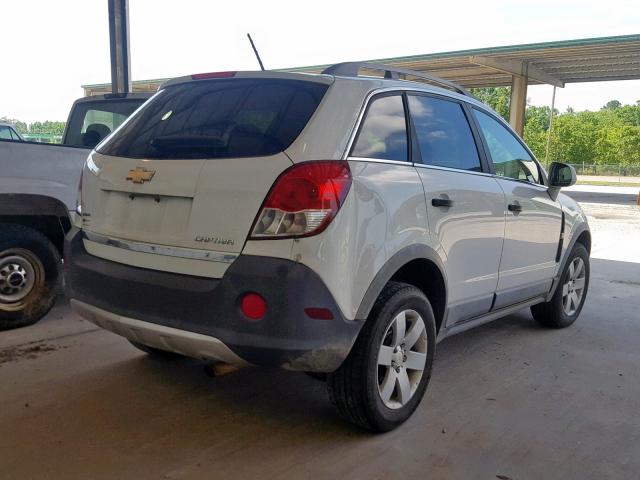 3GNAL1EK2CS524301 - 2012 CHEVROLET CAPTIVA SP WHITE photo 4