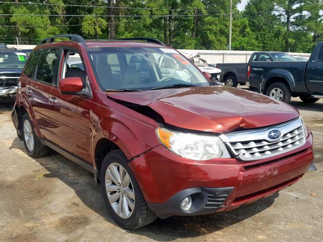 JF2SHAEC9DH416003 - 2013 SUBARU FORESTER L RED photo 1