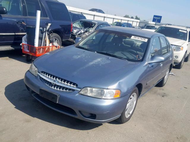 1N4DL01D4YC204956 - 2000 NISSAN ALTIMA XE BLUE photo 2