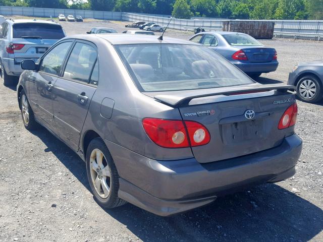 2T1BY30E85C466139 - 2005 TOYOTA COROLLA XR 灰色 照片 3