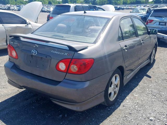 2T1BY30E85C466139 - 2005 TOYOTA COROLLA XR 灰色 照片 4