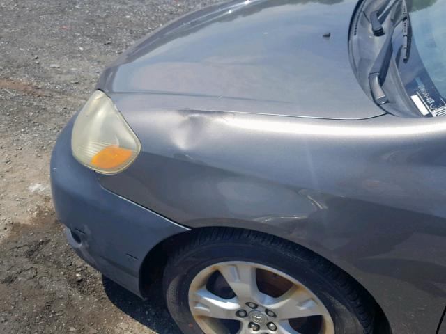 2T1BY30E85C466139 - 2005 TOYOTA COROLLA XR 灰色 照片 9