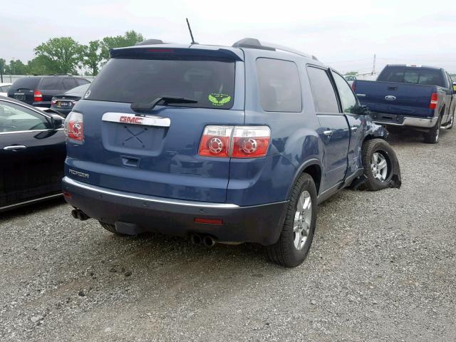 1GKKRPED9CJ274495 - 2012 GMC ACADIA SLE BLUE photo 4