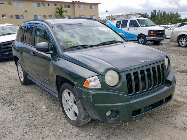 1J8FT47078D793731 - 2008 JEEP COMPASS SP 绿色 照片 1
