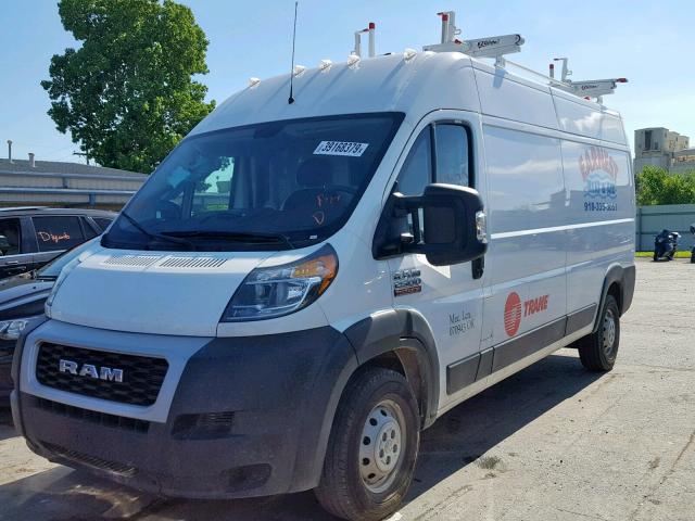 3C6TRVDG4KE513230 - 2019 RAM PROMASTER 白色 照片 2