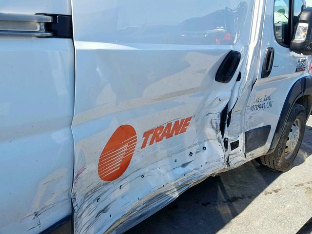 3C6TRVDG4KE513230 - 2019 RAM PROMASTER 白色 照片 9