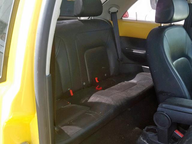 3VWRW21CX7M513223 - 2007 VOLKSWAGEN NEW BEETLE ყვითელი ფოტო 6
