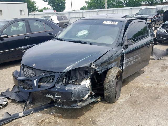 1G2AL15FX77312766 - 2007 PONTIAC G5 BLACK photo 2
