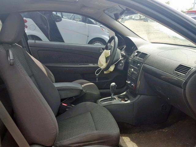 1G2AL15FX77312766 - 2007 PONTIAC G5 BLACK photo 5
