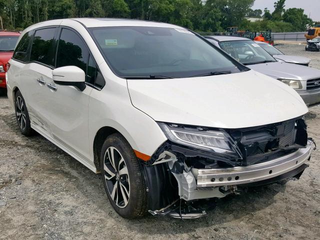 5FNRL6H92KB062489 - 2019 HONDA ODYSSEY EL WHITE photo 1