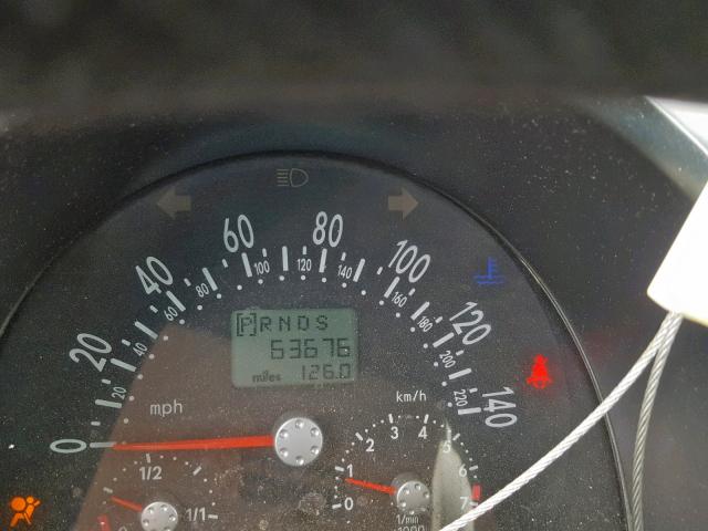 3VWBM31Y14M339935 - 2004 VOLKSWAGEN NEW BEETLE წითელი ფოტო 8