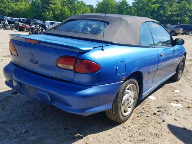 4G1JF3249TB104071 - 1996 CHEVROLET CAVALIER L BLUE photo 4