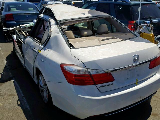 1HGCR2F87FA078677 - 2015 HONDA ACCORD EXL WHITE photo 3