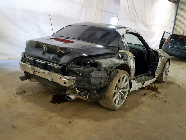WBALM7C53DE385304 - 2013 BMW Z4 SDRIVE3 BLACK photo 4