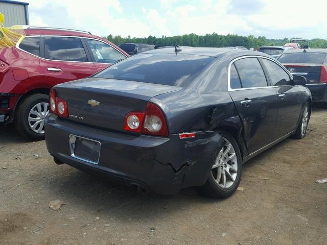 1G1ZE5E72A4134118 - 2010 CHEVROLET MALIBU LTZ GRAY photo 4