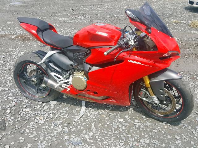 ZDM14BYW9FB025719 - 2015 DUCATI SUPERBIKE RED photo 6