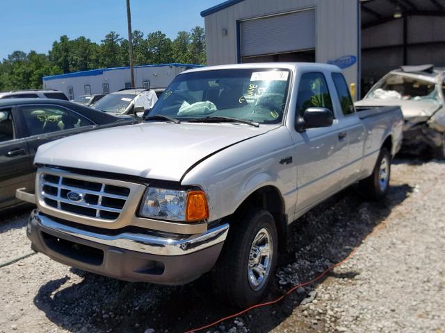 1FTYR14U82PA23628 - 2002 FORD RANGER SUP SILVER photo 2