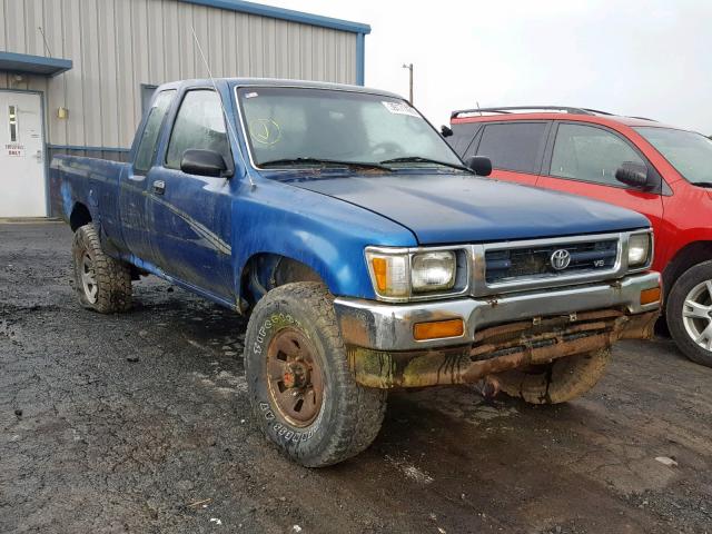 4TAVN13D3RZ228784 - 1994 TOYOTA PICKUP 1/2 BLUE photo 1