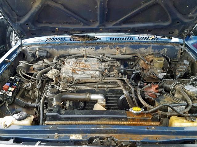 4TAVN13D3RZ228784 - 1994 TOYOTA PICKUP 1/2 BLUE photo 7