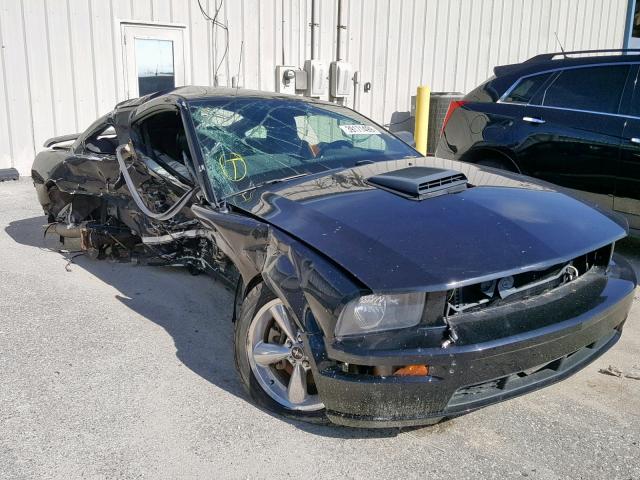 1ZVHT82H675218207 - 2007 FORD MUSTANG GT BLUE photo 1