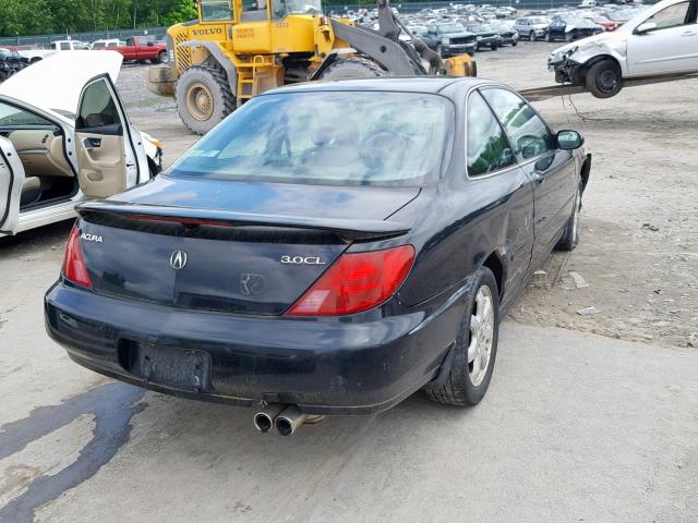 19UYA225XWL000102 - 1998 ACURA 3.0CL Negro foto 4