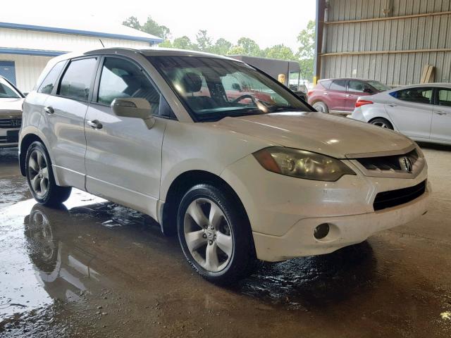 5J8TB18517A013570 - 2007 ACURA RDX TECHNO WHITE photo 1