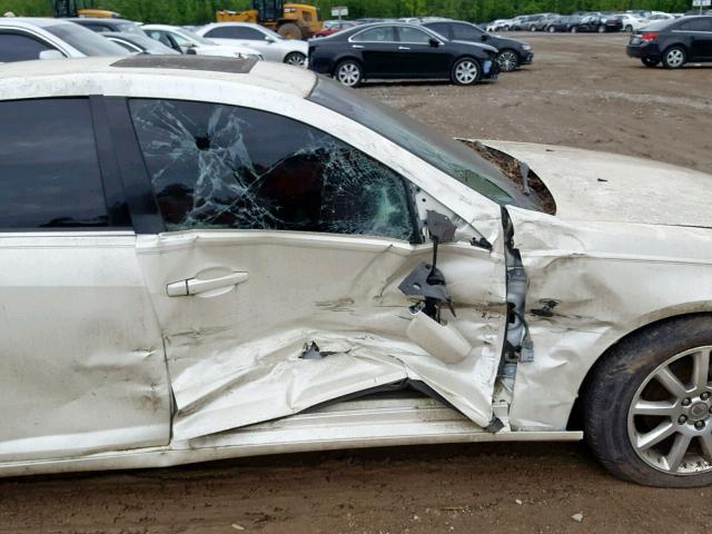 1G6DC67A250230496 - 2005 CADILLAC STS WHITE photo 9