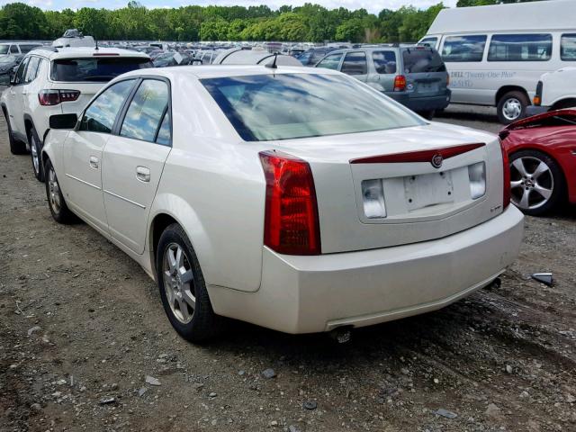 1G6DP577X70198144 - 2007 CADILLAC CTS HI FEA WHITE photo 3