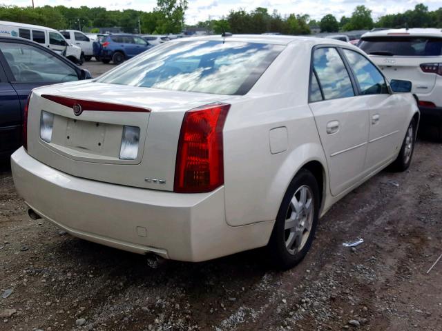 1G6DP577X70198144 - 2007 CADILLAC CTS HI FEA WHITE photo 4