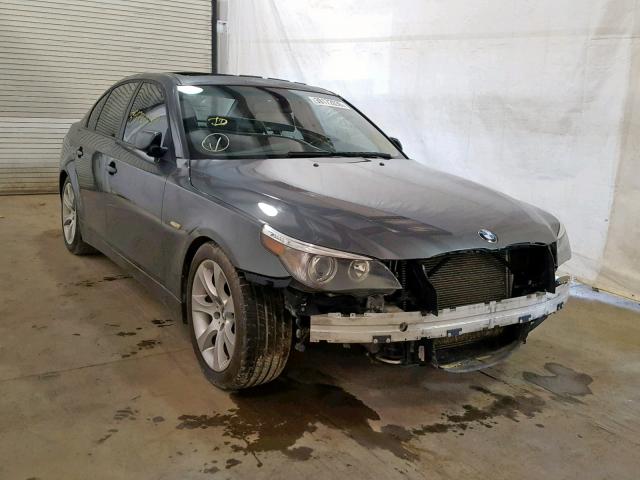 WBANB53537CP06955 - 2007 BMW 550 I GRAY photo 1