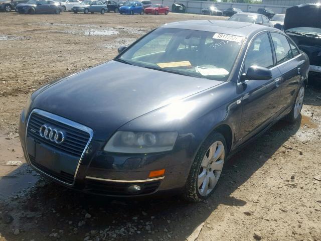 WAUDG74F15N109918 - 2005 AUDI A6 3.2 QUA BLUE photo 2