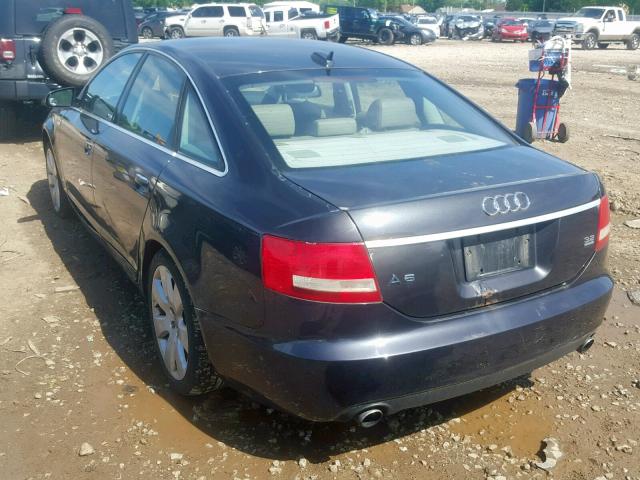 WAUDG74F15N109918 - 2005 AUDI A6 3.2 QUA BLUE photo 3