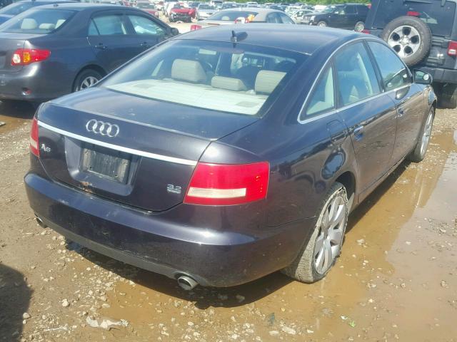 WAUDG74F15N109918 - 2005 AUDI A6 3.2 QUA BLUE photo 4