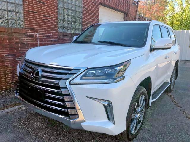 JTJHY7AX2G4201611 - 2016 LEXUS LX 570 WHITE photo 2