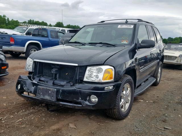 1GKDT13S662341352 - 2006 GMC ENVOY BLACK photo 2