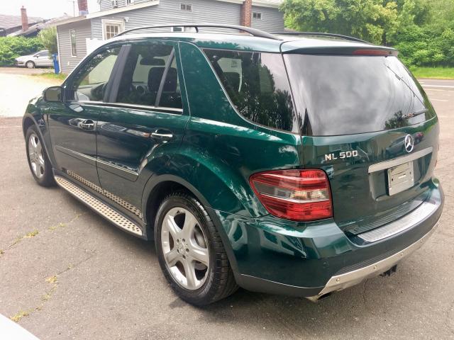 4JGBB75E17A154359 - 2007 MERCEDES-BENZ ML 500 GREEN photo 3