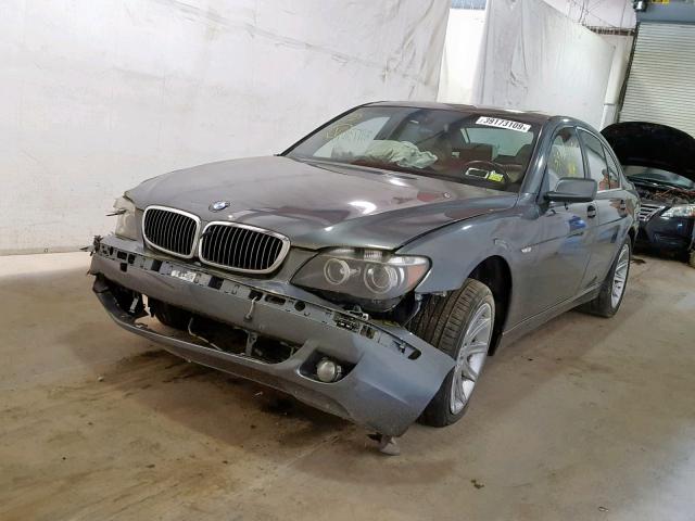 WBAHL83536DT06401 - 2006 BMW 750 I GRAY photo 2