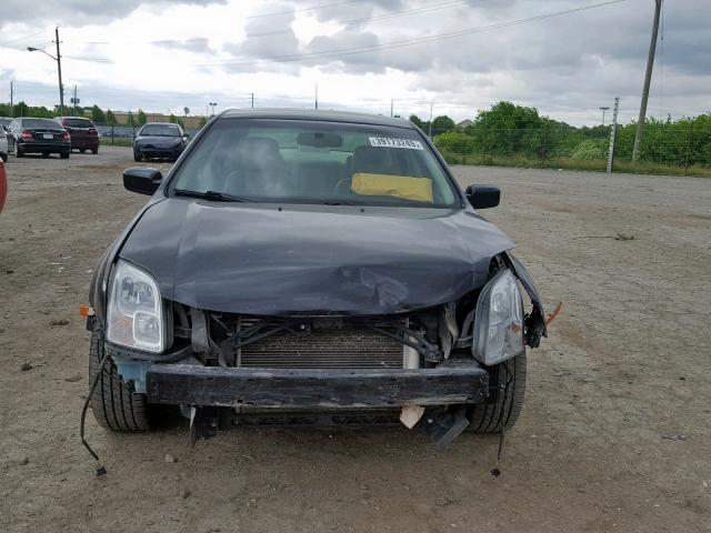 3FAHP081X9R100525 - 2009 FORD FUSION SEL BLACK photo 9