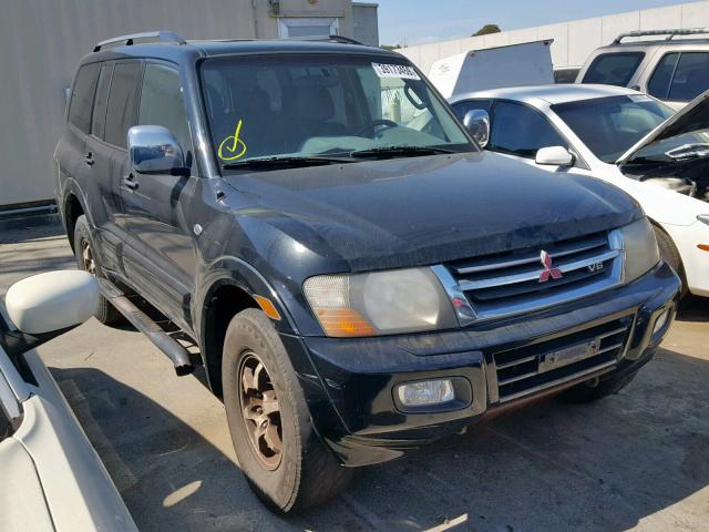 JA4MW51R31J041738 - 2001 MITSUBISHI MONTERO LI BLACK photo 1