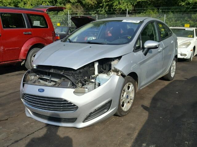 3FADP4BJ7GM202972 - 2016 FORD FIESTA SE SILVER photo 2